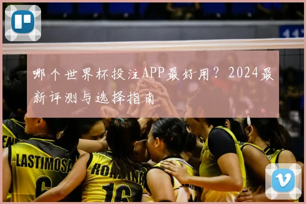 哪个世界杯投注APP最好用?2024最新评测与选择指南