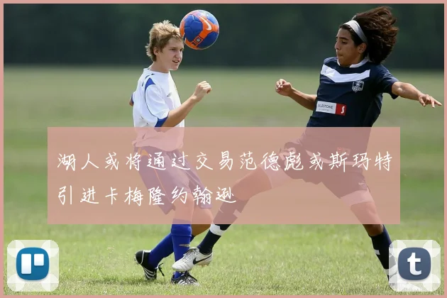湖人或将通过交易范德彪或斯玛特引进卡梅隆约翰逊