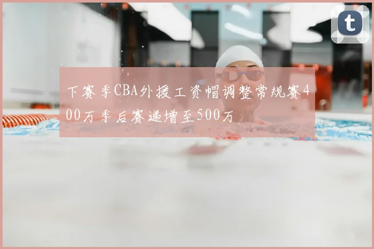 下赛季CBA外援工资帽调整常规赛400万季后赛递增至500万