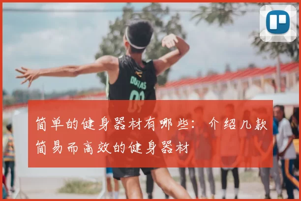 简单的健身器材有哪些：介绍几款简易而高效的健身器材